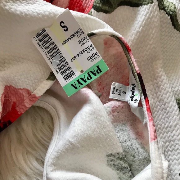 Cute floral papaya dress - Picture 4 of 4